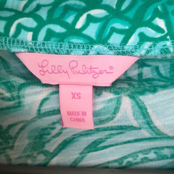 Lilly Pulitzer printed cotton tunic top - Picture 2 of 6